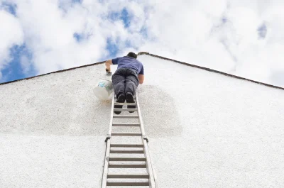 Peinture extérieure à Marches — façades et ravalement
